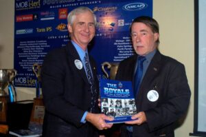 2006 The Royals Book Launch (1) John Kobelke, Alan East. Credit: Supplied